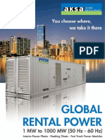 Aksa Global Rental Power Catalogue