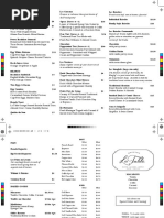 Macarons Tri-Fold Menu 2