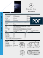 MB100 Panel Van: Engine Specification MB100 MB100D 2.9