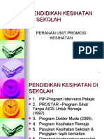 Pendidikan Kesihatan Di Sekolah