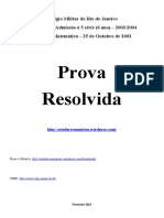 Cmrj Prova Resolvida Mat 603 2003