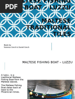 Maltese Fishing Boat Luzzu