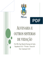 Aula 10 - Vedação Vertical