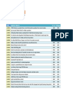 Robotics Major Project List PDF