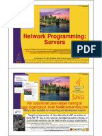 Java Network Programming Servers