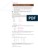 Applications of Eigen Values and Vectors