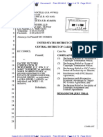 DC Comics v. Pacific Pictures Corp. Et Al (10-3633), Plaintiff's Complaint