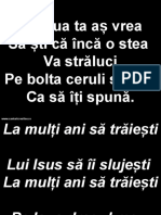 De Ziua Ta - La Multi Ani Sa Traiesti