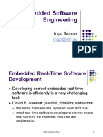 Embedded Software Engineering