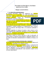 Sistema Preventivo de Don Bosco 2011 El Sistema Educativo de Don Bosco y Las Líneas Maestras de Su Estilo