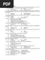 Criminology Mock Board (Assorted)