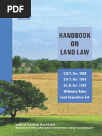 Handbook On Land Law Jharkhand