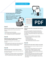 Screen Time Information Sheet