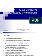 Cloud Computing Applications and Paradigms