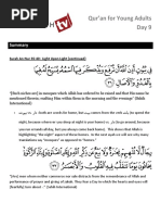 Surah An Nur 35 40