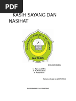 Kasih Sayang Dan Nasihat