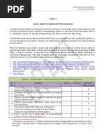 School Safety Checklist Revised Nov 4th