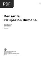 Pensar La Ocupacion Humana 