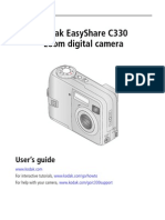 Kodak Easyshare C330 Zoom Digital Camera: User'S Guide