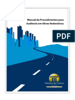 TCEMT - Manual de Procedimentos para Auditoria de Obras Rodoviárias