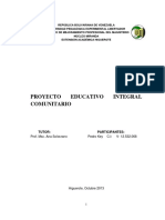 Proyecto Educativo Integral Comunitario