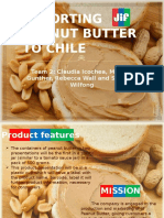 Exporting Jif Peanut Butter To Chile