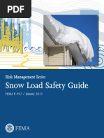 FEMA Snow Load Safety Guide