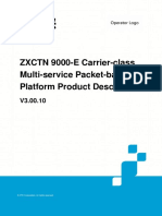 ZTE ZXCTN 9000-E v3.00.10 L3 Switch Product Description - 20150128 - EN