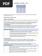 Rubric Ee Itgs