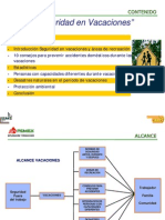 Seguridad Fuera Del Trabajo-Seguridad en Vacaciones