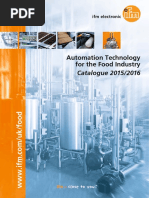 Automation Technology For The Food Industry Catalogue 2015/2016