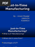 Just-In-Time Manufacturing