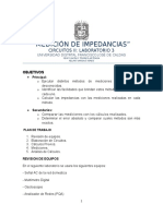 Laboratorio No. 3 - Metodos de Medicion de Impedancias