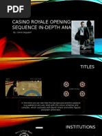 In Depth Casino Royale Analysis