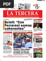 Diario La Tercera 27.01.2016