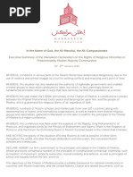 Marrakesh Declaration