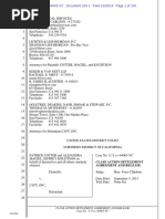 Cotter V Lyft Settlement Agreement