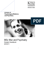 MSC War and Psychiatry Handbook