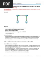 2.2.3.3 Packet Tracer - Configuring Initial Switch Settings Instructions IG PDF