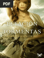 Estacion de Tormentas - Andrzej Sapkowski