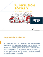 Sesión 3 - Ética, Inclusión Social y Discapacidad.-2015-2