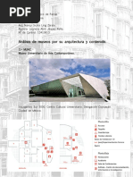 Analisis de Museos Por Su Arquitectura y Contenido. MUAC, Musée Du Quai Branly, MAM