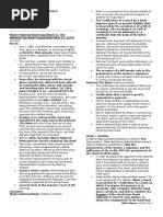 Nego Cases - 091615: Is Marine National Bank Entitled To A Refund? YES. When It Made The Certification? Only The