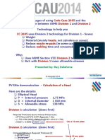 Advantages of Code Case 2695 and Comparison Bet ASME Div 1 and Div 2 PDF