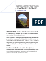 Geología, Unidades Morfoestructurales (Geomorfología), Litología y Edafología