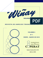 Revista Wiñay (2da Época) 2016-I