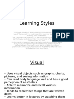 Learning Styles