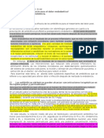 RESUMEN Los Antibioticos Son Eficaces para El Dolor Endodontico