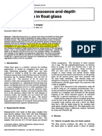 Cathodoluminescence and Depth