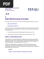 1 Data Warehousing Concepts: What Is A Data Warehouse?